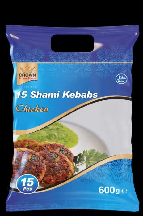 CROWN Chicken Shami Kebab - 600g - Image 2